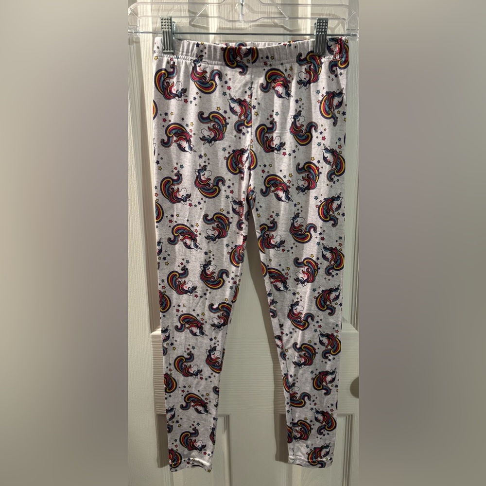 Rainbow Unicorn Kids Pajama Bottoms